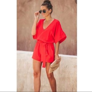 Red Romper